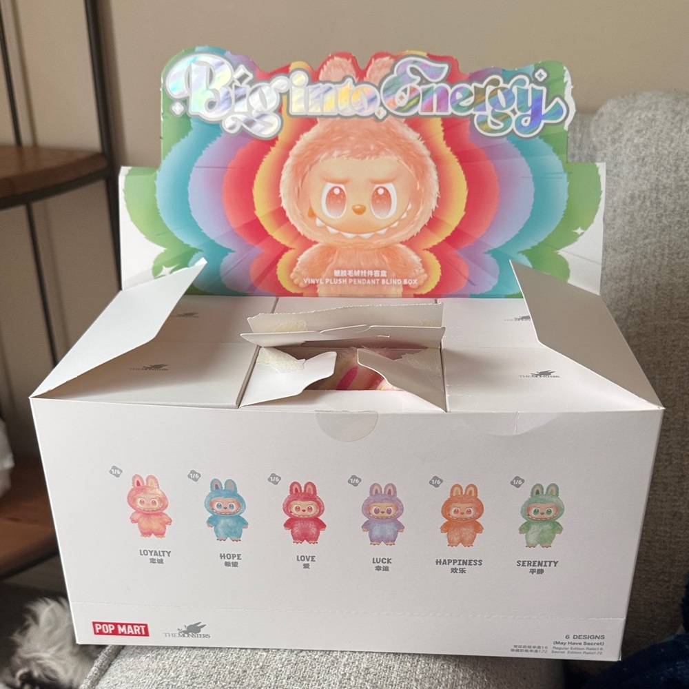 Pop Mart Big Little Energy Plush Toy - Multicolor